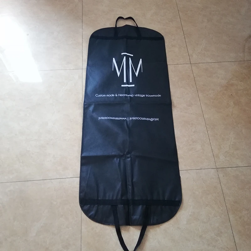 Customised Suit Dress Dust Storage Non Woven Garment Bag