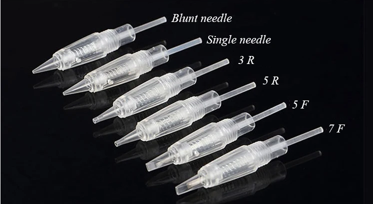 hot sell high quality permanent makeup nano screw tattoo needle cartridge tattoo needle cartridge shader tattoo  needles