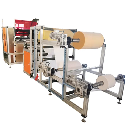 Factory price multilayer filter media Pleating machine pleat grid filter Pleating machine HEAP paper folding equipment