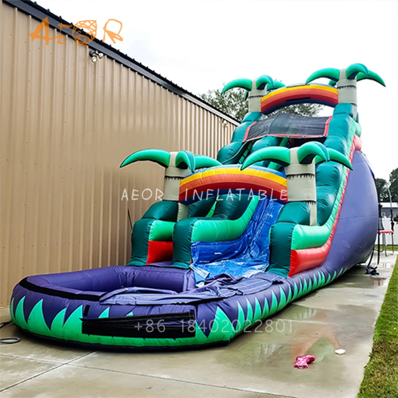 Portable large inflatable water slide adult water slide commercial used inflatable slide