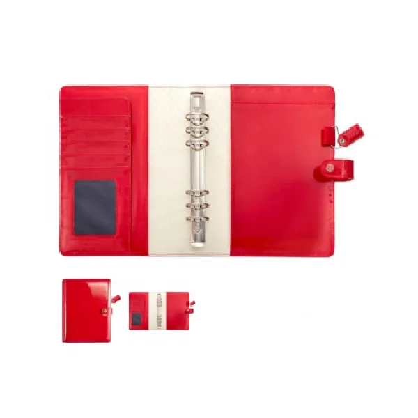 Cute Leather Planner Agenda A5 Ring Binder Traveler Diary Notebooks School Planners Filofax