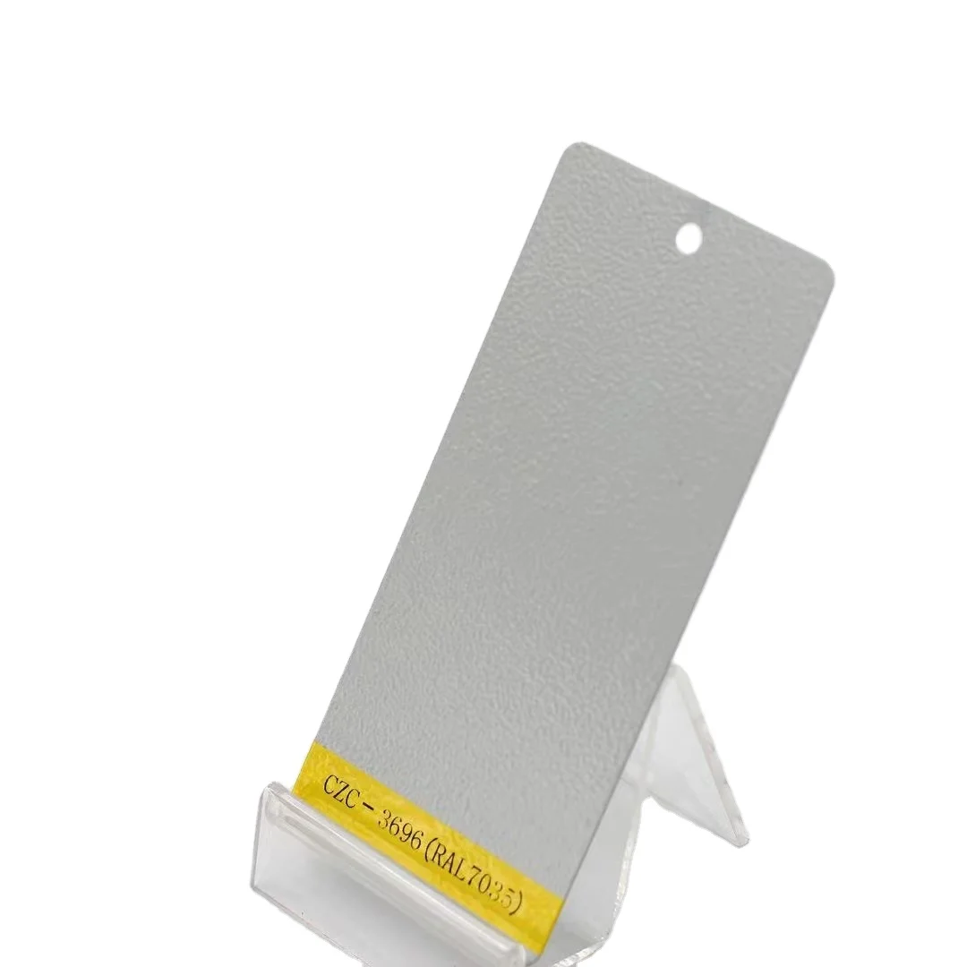 Epoxy Polyester Ral 7032 7035 Wrinkle and Smooth for Cabinet Spray Coating Powder Coating