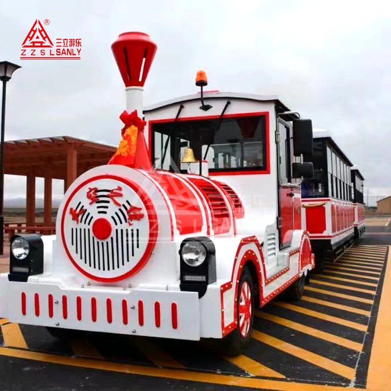Affordable Customized 42 Seats Diesel Electric Trackless Train For Sale