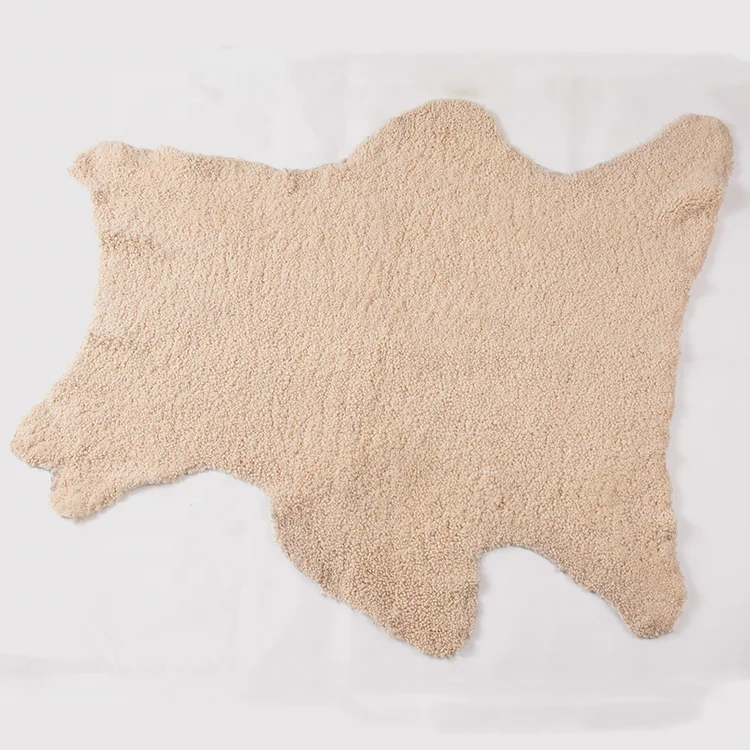Top Quality 8 Square Foot Shearling Sheepskin Hides