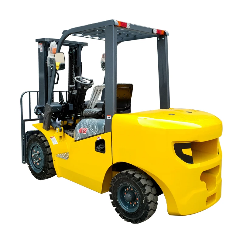 New type 3ton load capacity LITHIUM BATTERY 3meter to 6meter for options diesel converted to electric forklift