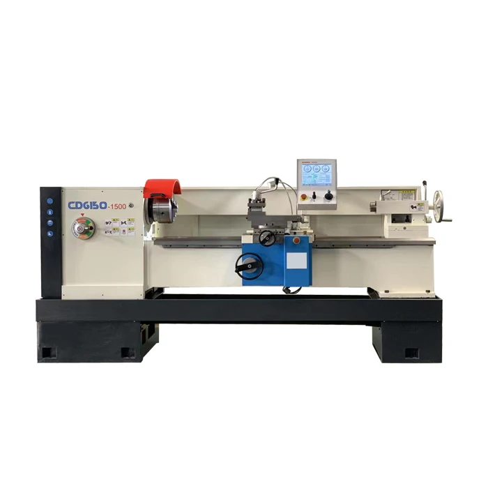 Electric Horizontal Lathe CD6140 Slant Bed CNC Manual Lathe