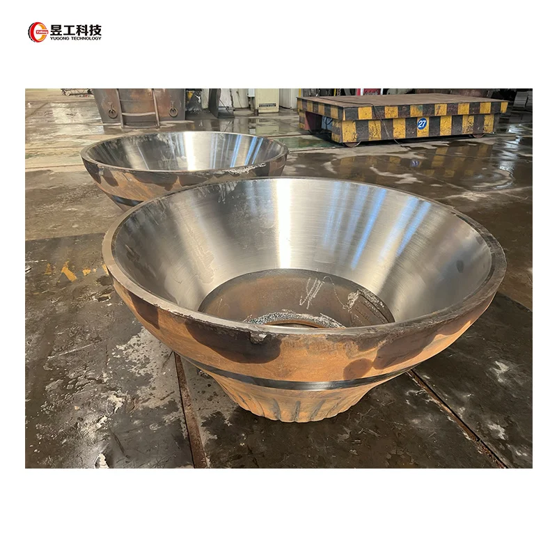 Factory direct sales high quality wear resistant  High Manganese Steel Concave Bowl Liner Mantle for Cone Crusher