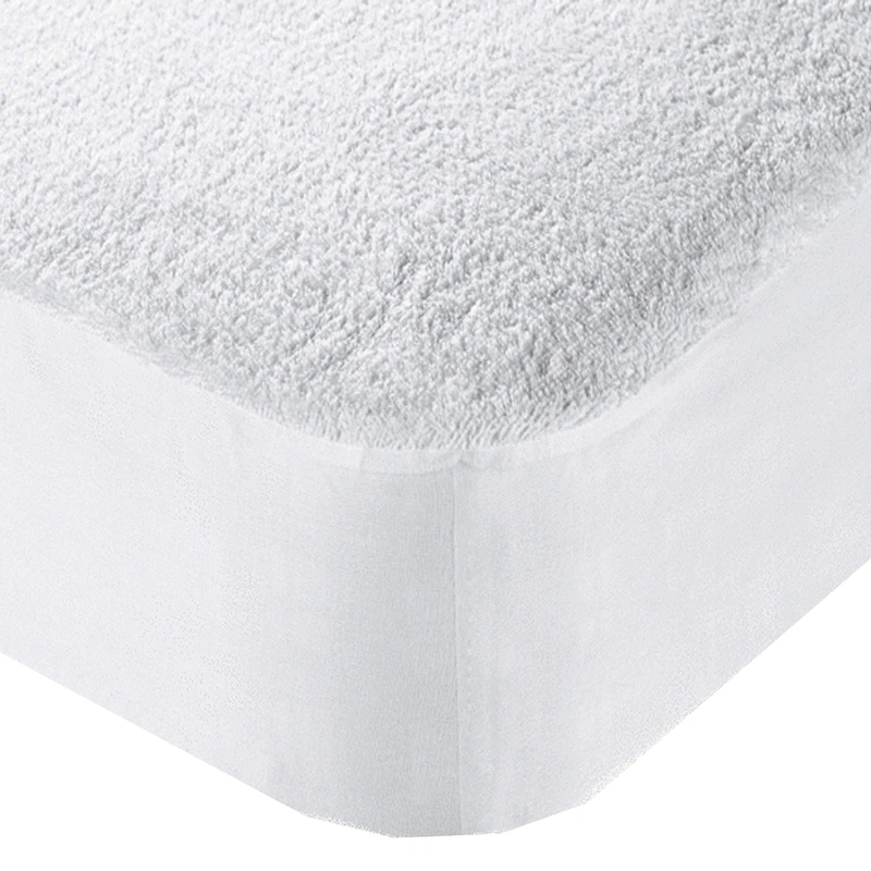 100% Polyester Terry Mattress Protector Terry Cloth Waterproof Mattress Protector Mattress Pad