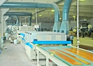 2020 ламинированный пол DET, производственная линия