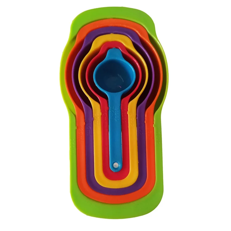 Набор пластиковых мерных чашек Yuming Factory измерительные инструменты 6 шт. ложек для жидкого