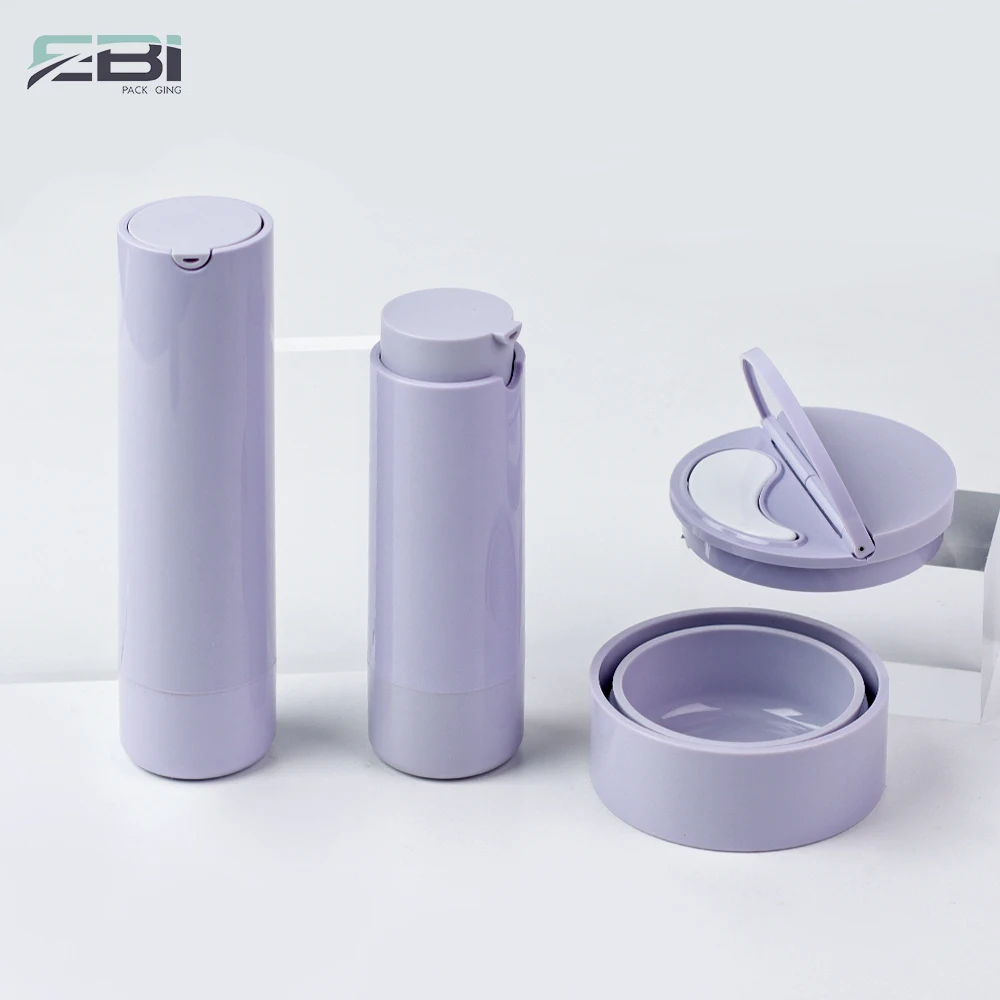 Luxury Empty Custom Skincare Packaging Bottle Set Face Mask Cream jar with spoon Airless Lotion pump bottle