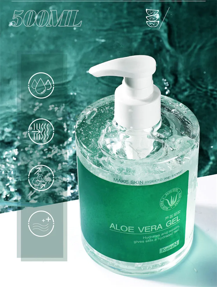 private label  100% pure natural organic Soothing Gel Remove Acne Moisturizing Skin Care Aloe Vera Gel