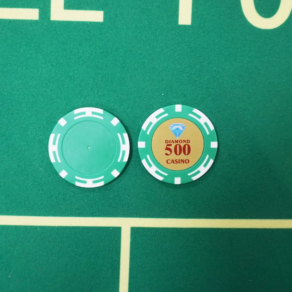 Composite RFID Diamond Sticker Chips 11g 15g High-end Anti-counterfeiting Trackable Electronic Poker Chips