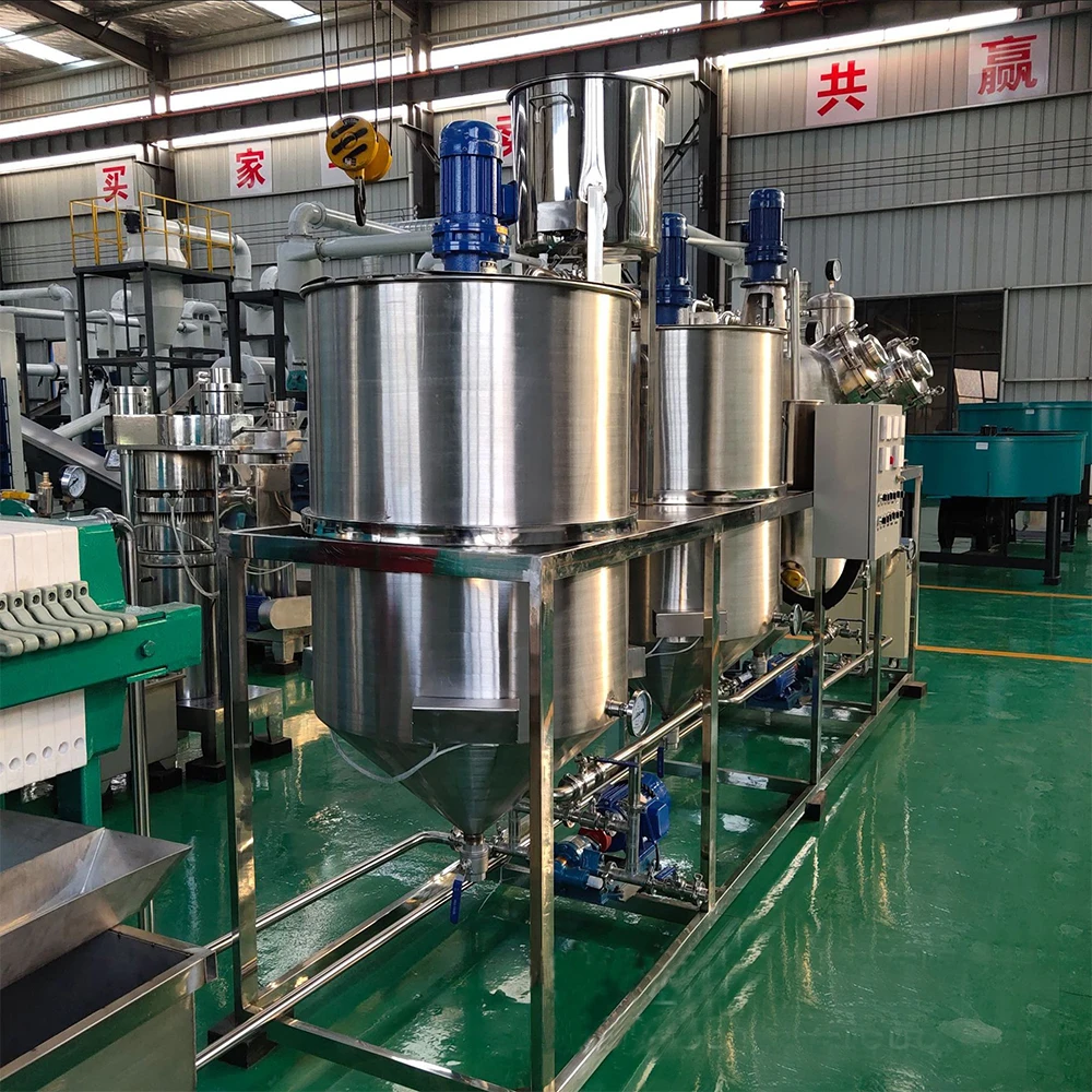 without Any Smell Improve Dark Brown Base /Diesel Oil to Water White Color Solvent Extraction Refining Machine