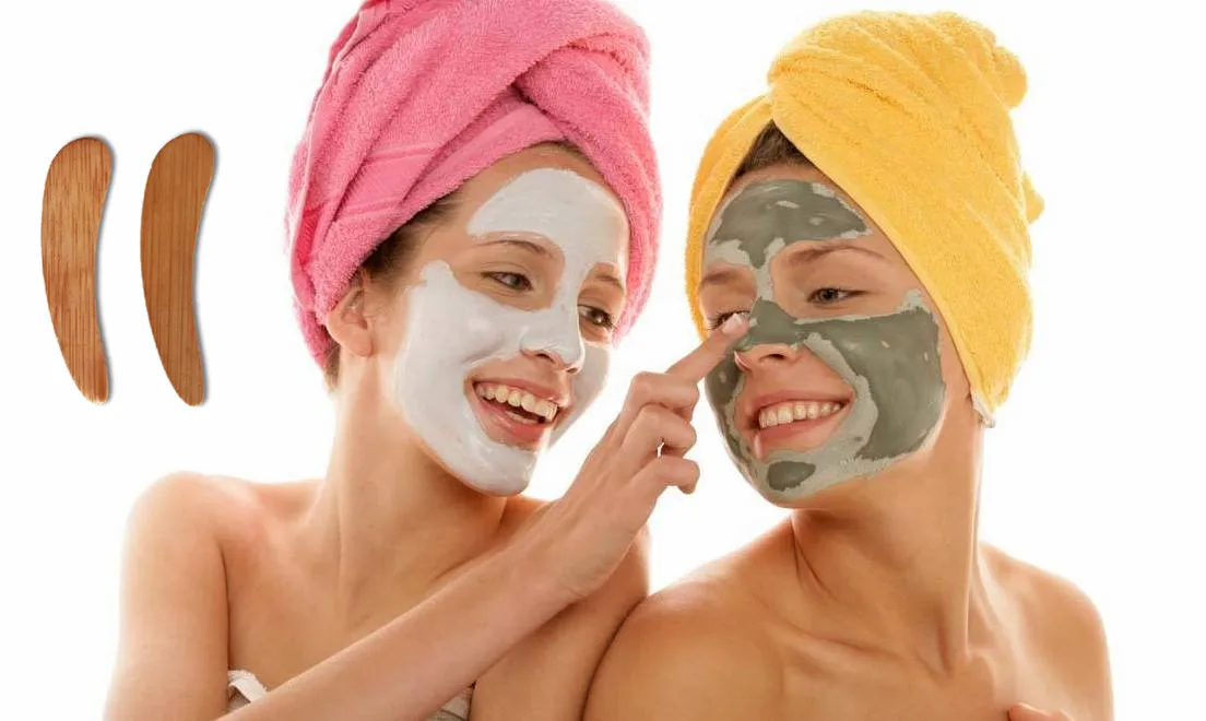 natural bamboo spoon for face pack mini bamboo spoons cream cosmetic spoons with small quantity