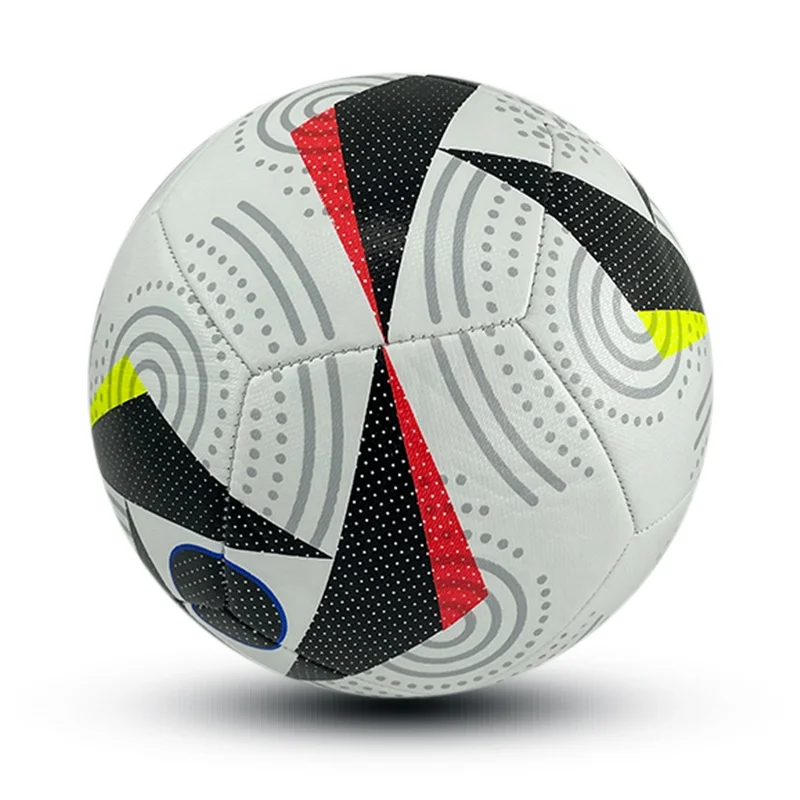 Factory soccer ball football Colorful Soft PU Leather laminated tech good price