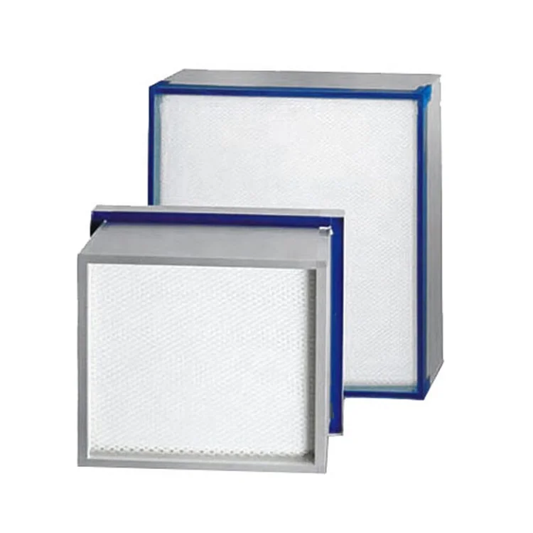 Fluid Gel Seal Style mini pleated no leakage, Delicate aluminum alloy frame, Mini-pleated HEPA air filter