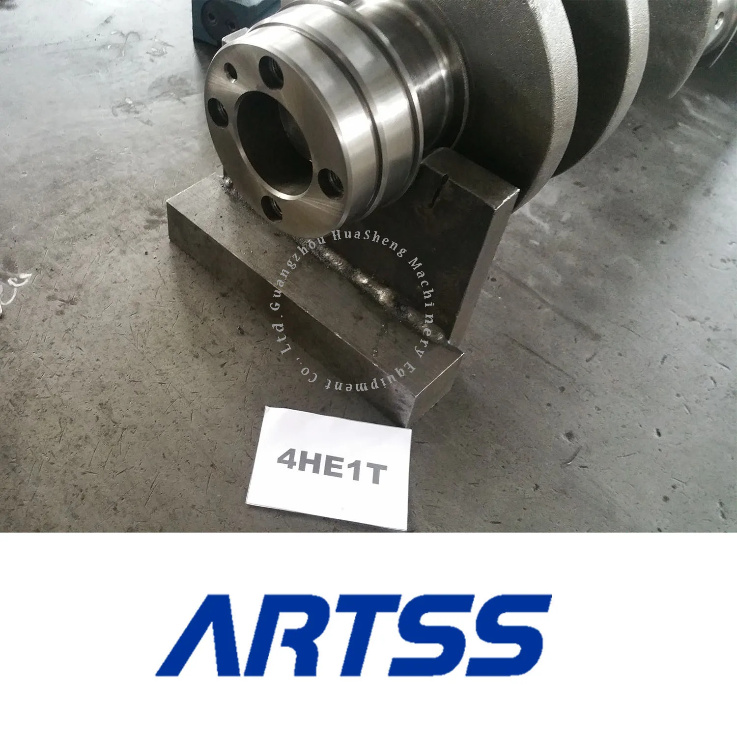 High Quality Manufacturer Diesel Engine 8-94396-737-3 4HE1 4HE1T Forged steel Crankshaft For Isuzu Spare Parts