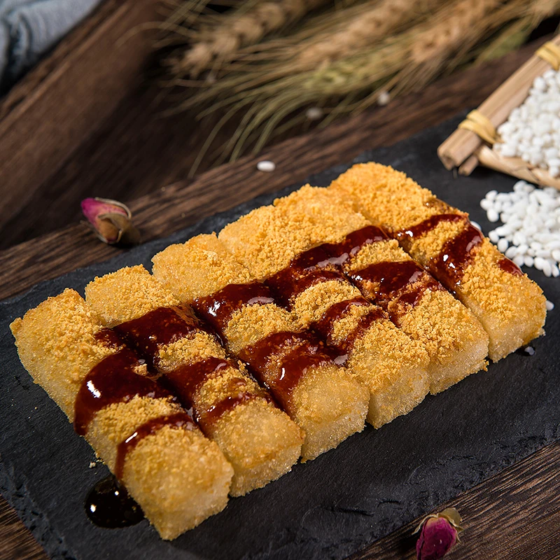 Handmade  glutinous rice cake of healthy Snack