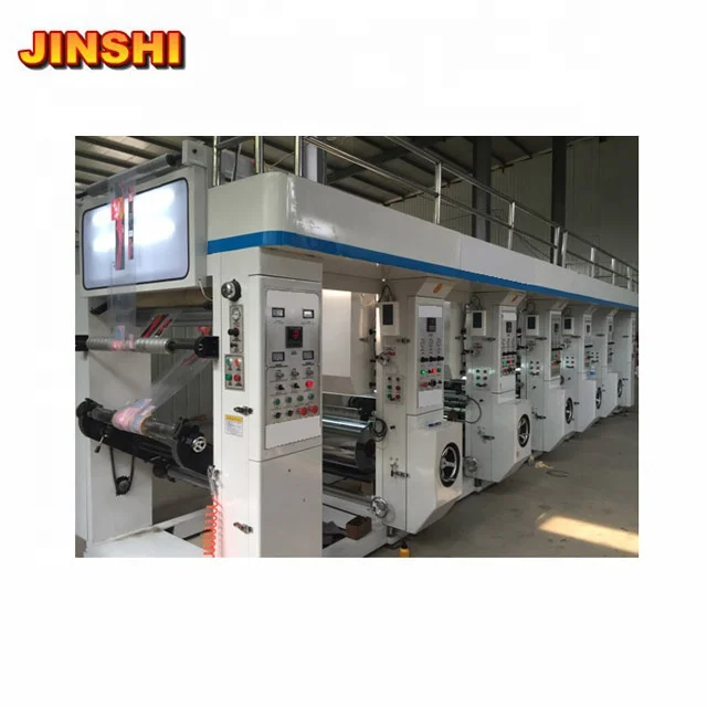 
Four Six Eight Color Roto Gravure Printing Machine 