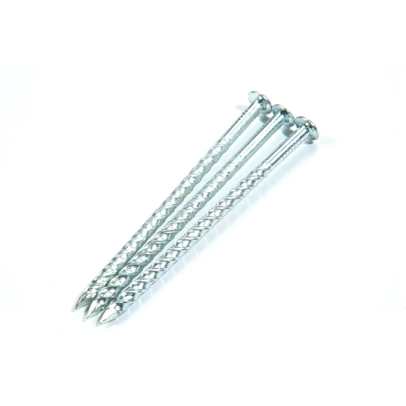zinc roofing screw nails with iron and rubber washer assembled