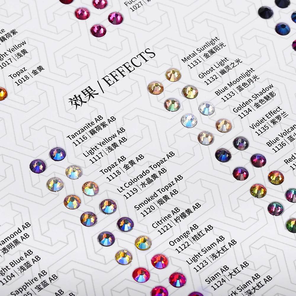 Wholesale Glitter Glass AB Crystals Nail Art Rhinestones Flat Back Non Hotfix Rhinestone Diamond for fashion jewelry earring