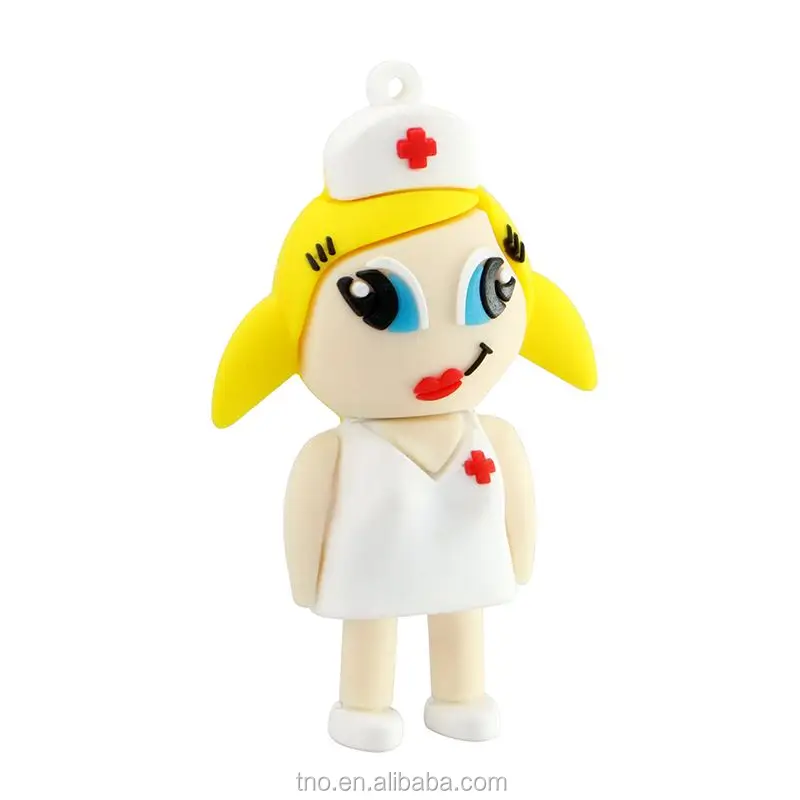 USB-флеш-накопитель в форме медсестры, 4/8/16/32/64 ГБ