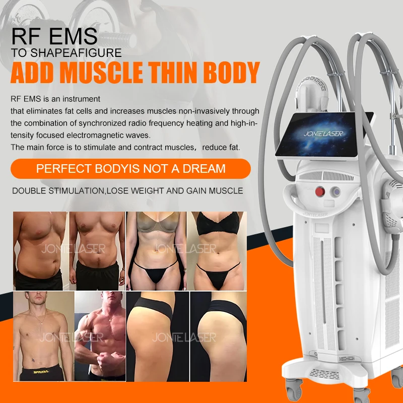 EMS Electro Muscle Stimulation Fat Burning sculpting EMS body contouring slimming machine