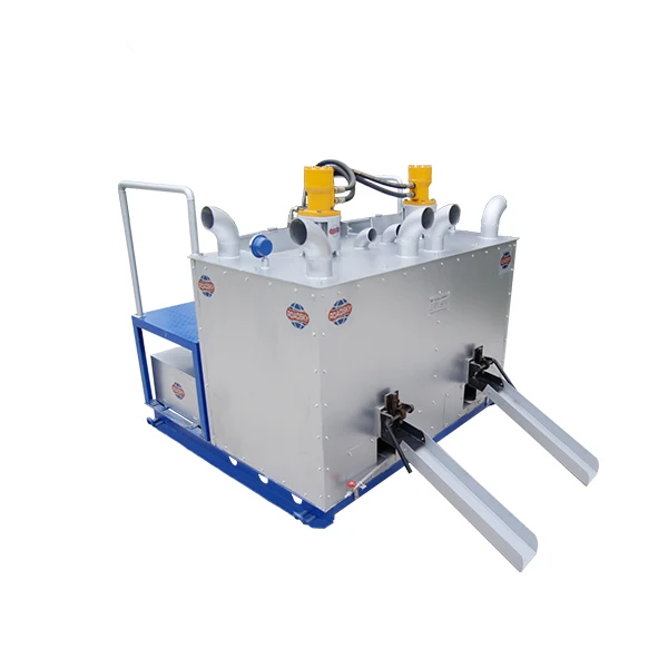 Double Tank Hydraulic Thermoplastic Paint Preheater With 15P Diesel Engine