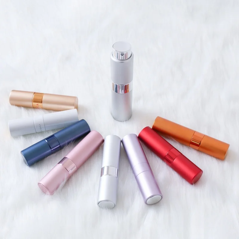 10ml 15ml 20ml metal luxury portable spray atomizer bottle for perfume and skin care packaging