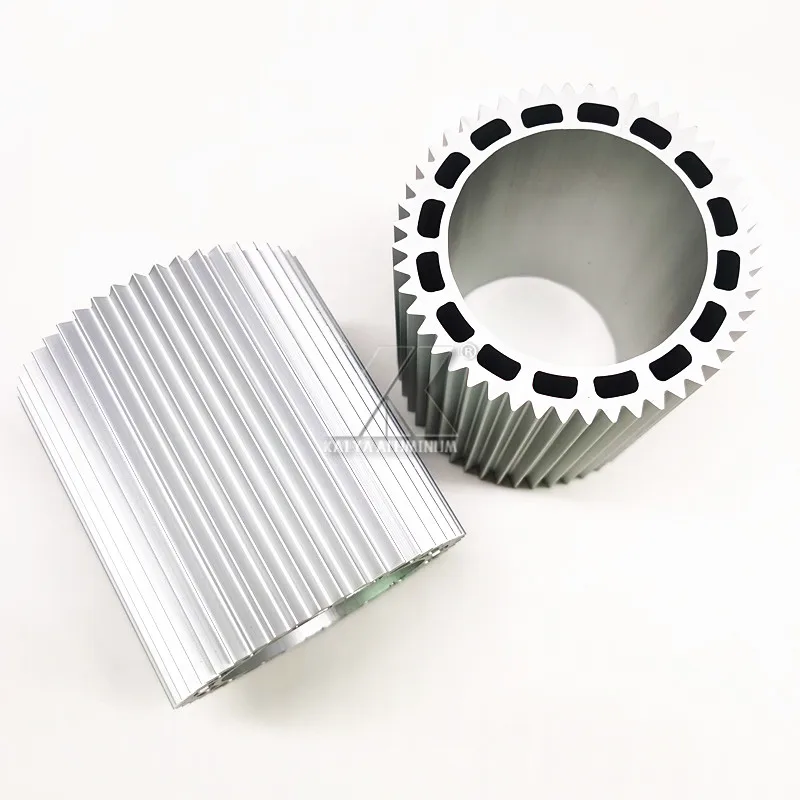 Anodized black round spiral led grow light to220 aluminum ram rgb heatsink 160mm x 100mm