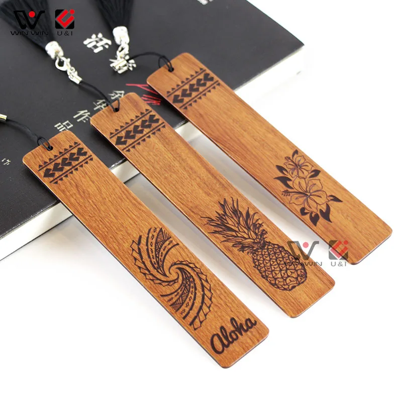Printing Logo Design Paper Bookmarks DIY Book Page Marker Tag Custom Book Mark Beautiful 3D Bookmark Wedding Favor Bookmark