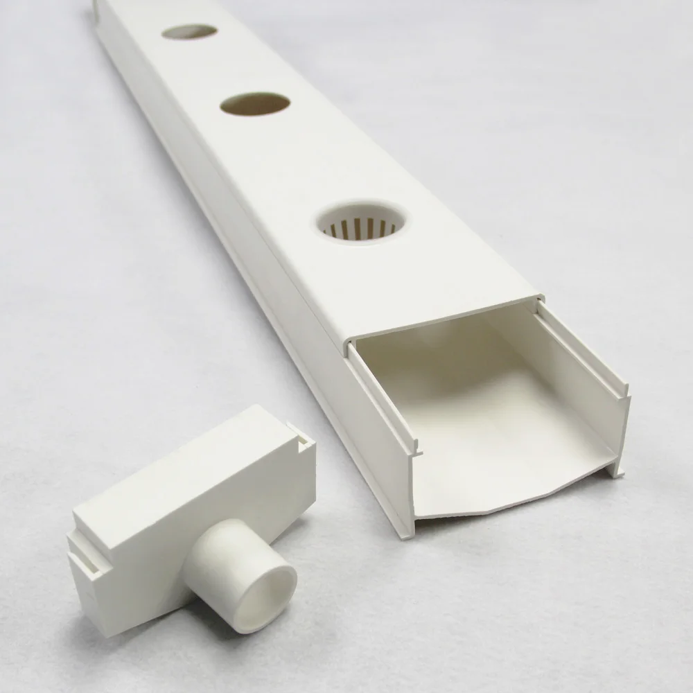 100x50mm Food-grade Indoor hydroponics growing system NFT channel