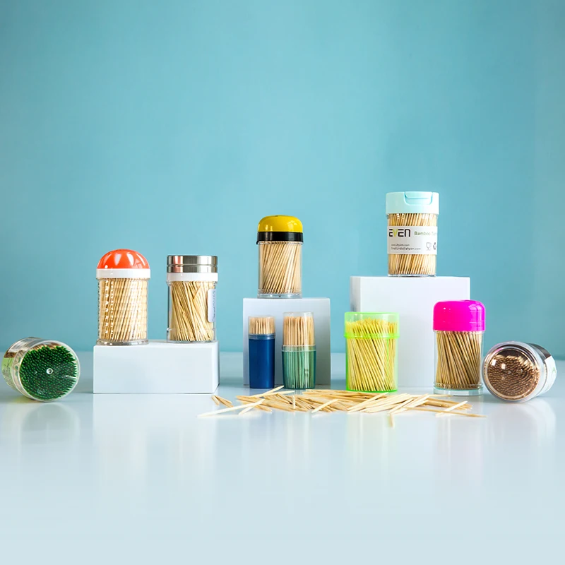 Plastic Bottles Disposable Tooth Pick Bamboo Toothpick Making By Machine