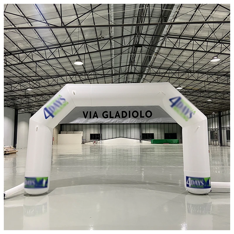 PVC Race Inflatable Decorative Air Arch Airtight Square And Custom Round Door Arch For Outdoor