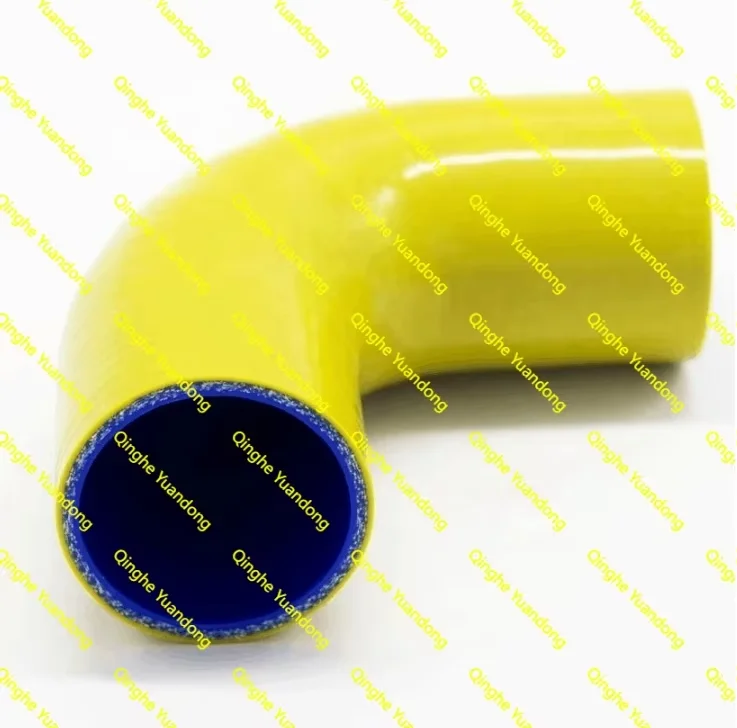 wholesale of new materials water pipe rubber black custom rubber parts 90 Degree silicone hose water pipe