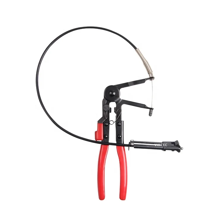 
Special flexible long cable type Auto Vehicle Tools reach hose clamp pliers for car repair  (1600051438710)