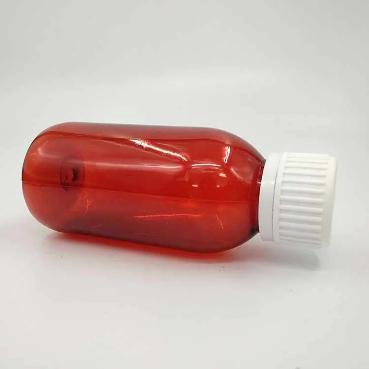 
100ml medicine bottles plastic pill cough syrup bottle 