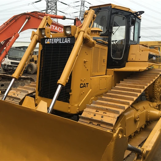 Б/у бульдозер CAT D6H с рычагом/б/у гусеничный D6H/Cat D6D D6G D7G D8K