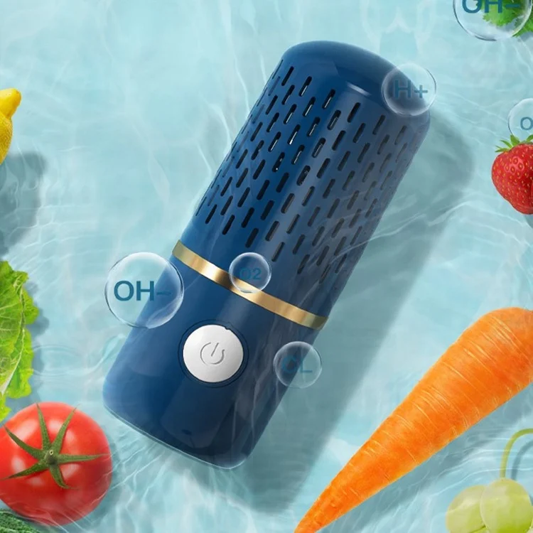 Realsin OEM Беспроводная портативная машина для мытья продуктов очистки воздуха в капсулах фруктов