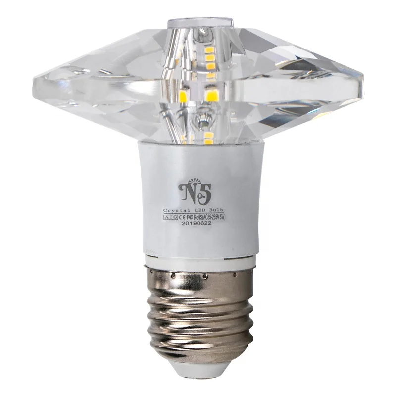 2021 New Style E27 Bulb LED Lamp Bulb 3000K Crystal LED Replacement Lighting Bulb