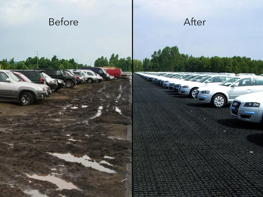Permeable Grass Grid Parking Pavers