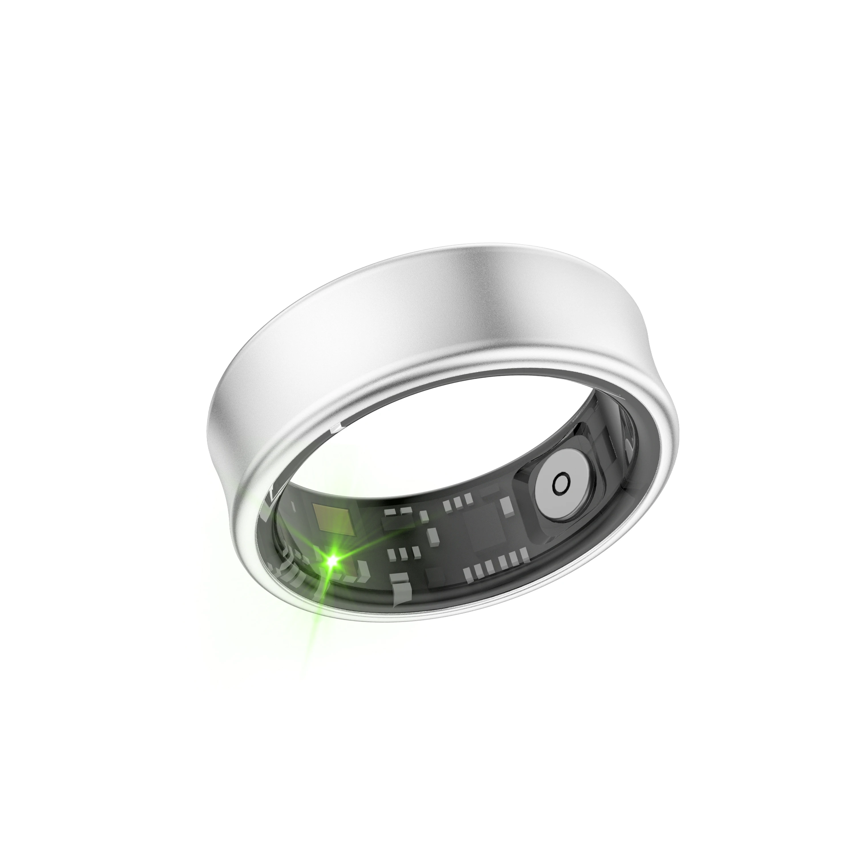 2024 Hot Smart Ring SR05 aluminum Case Chip Dialog DA14531 BT Connection Heart Rate Monitoring Sport Modes Smart Rings for Men