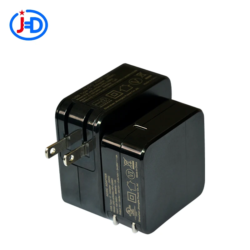 Стены plug 12 В 2.5a 30 Вт ac dc зарядное устройство pd адаптеры питания для игры