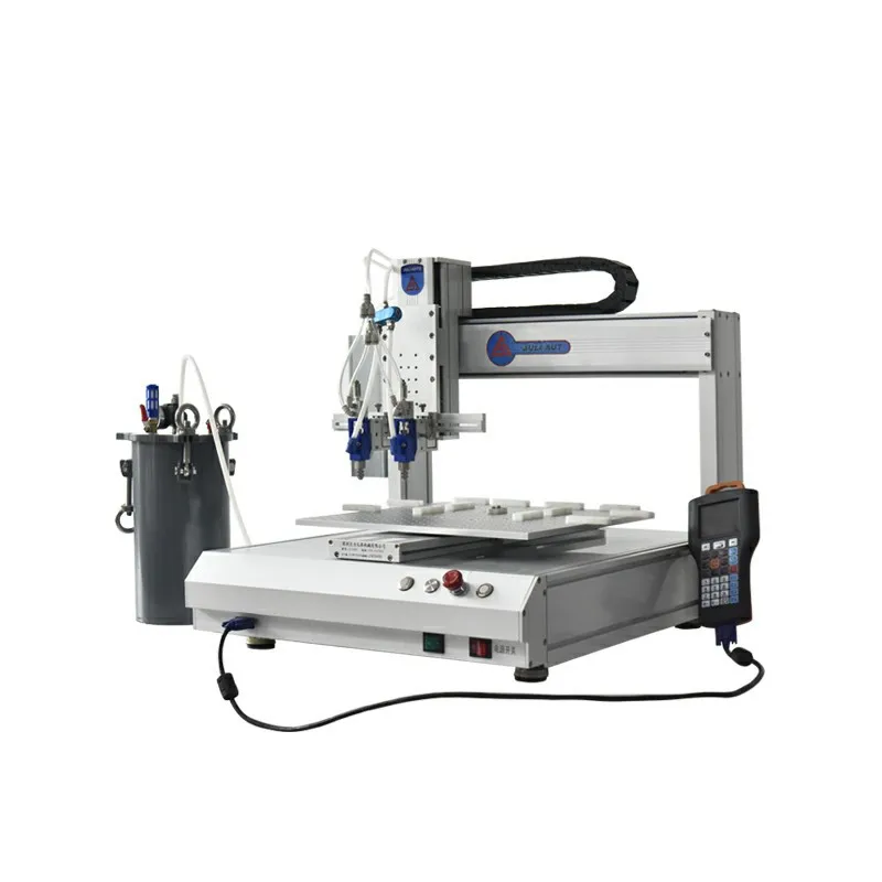 
10L pressure barrel 441 three axis glue dispensing machine cosmetic box jewelry dispenser 