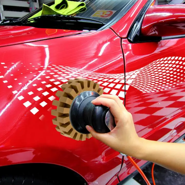 4 Inch DBS Decal Eraser Wheel For Water Based Paint