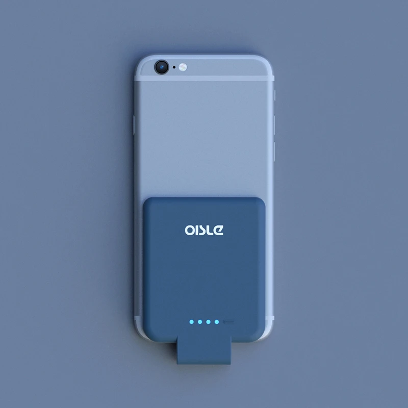 OISLE Thin Battery Best Power Bank Pocket Portable Battery For iPhone