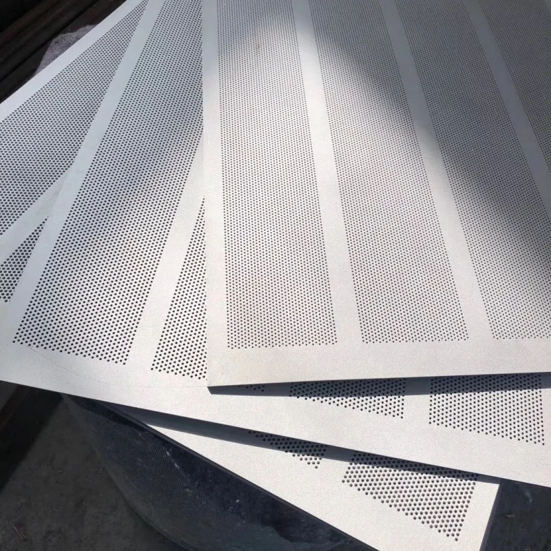 Decorative perforated metal mesh