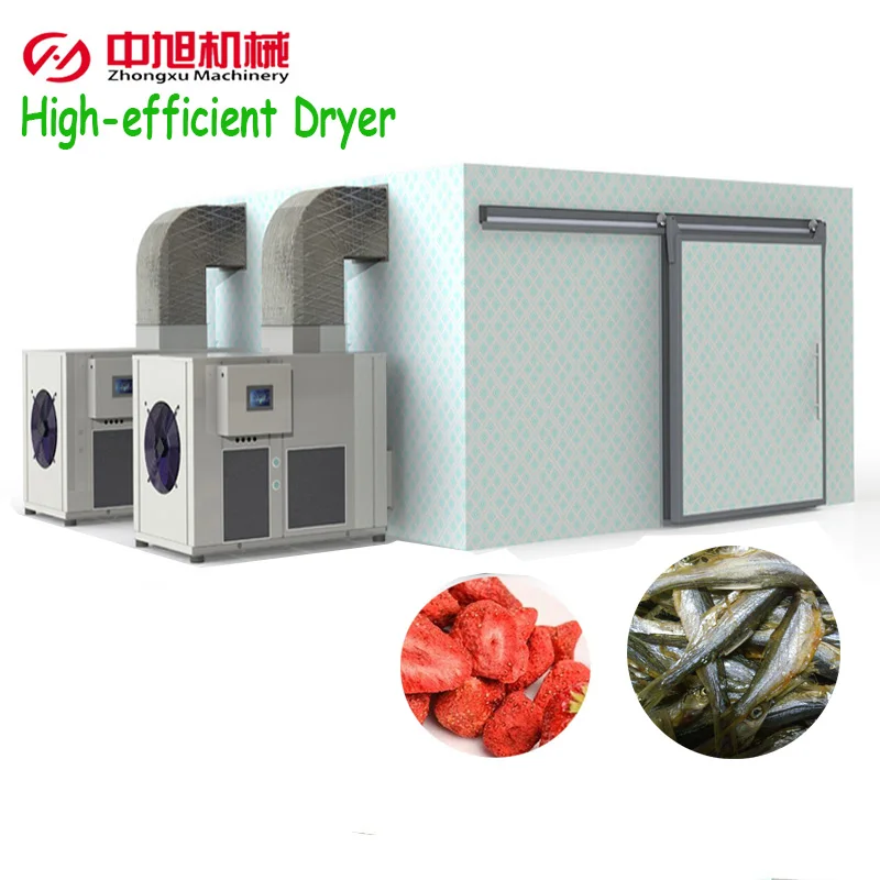 
Zhongxu heat pump dryer industrial beef jerky dehydrator fish drying machine drying room 