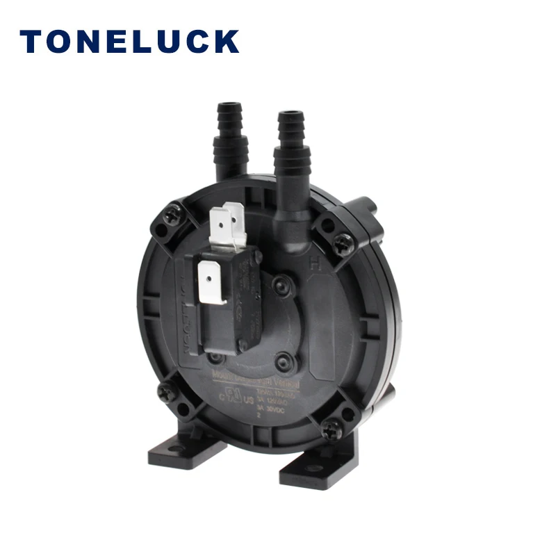 3A 120VAC 30VDC 0.25-0.38mbar Water Heater High Low Boiler Air Pressure Switch Adjustable for Gas Burner Espresso Coffee machine